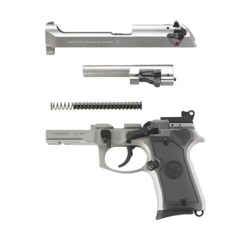Pistolet BERETTA 92 FS INOX Rail Compact | 9×19 mm Para - 11